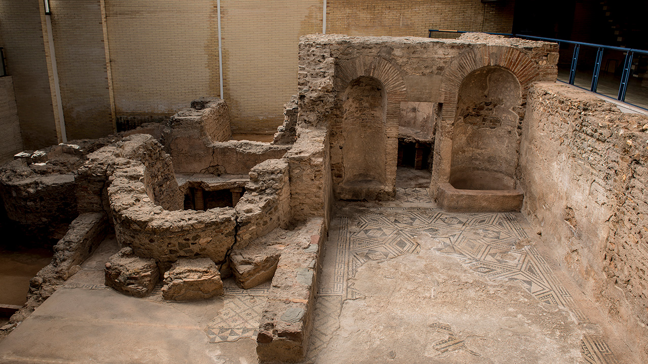 Interior de les Termes Romanes