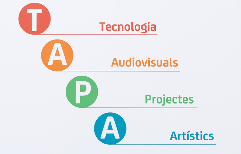 La TAPA vol dir: "Tecnologia Audiovisual Projectes Artístics'