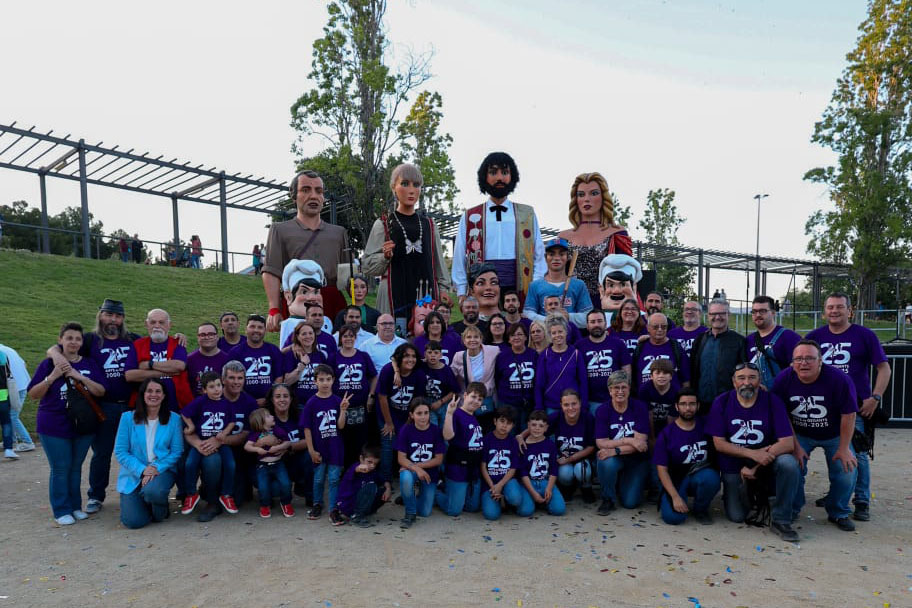Els gegants de Casablanca han celebrat 25 anys d'història