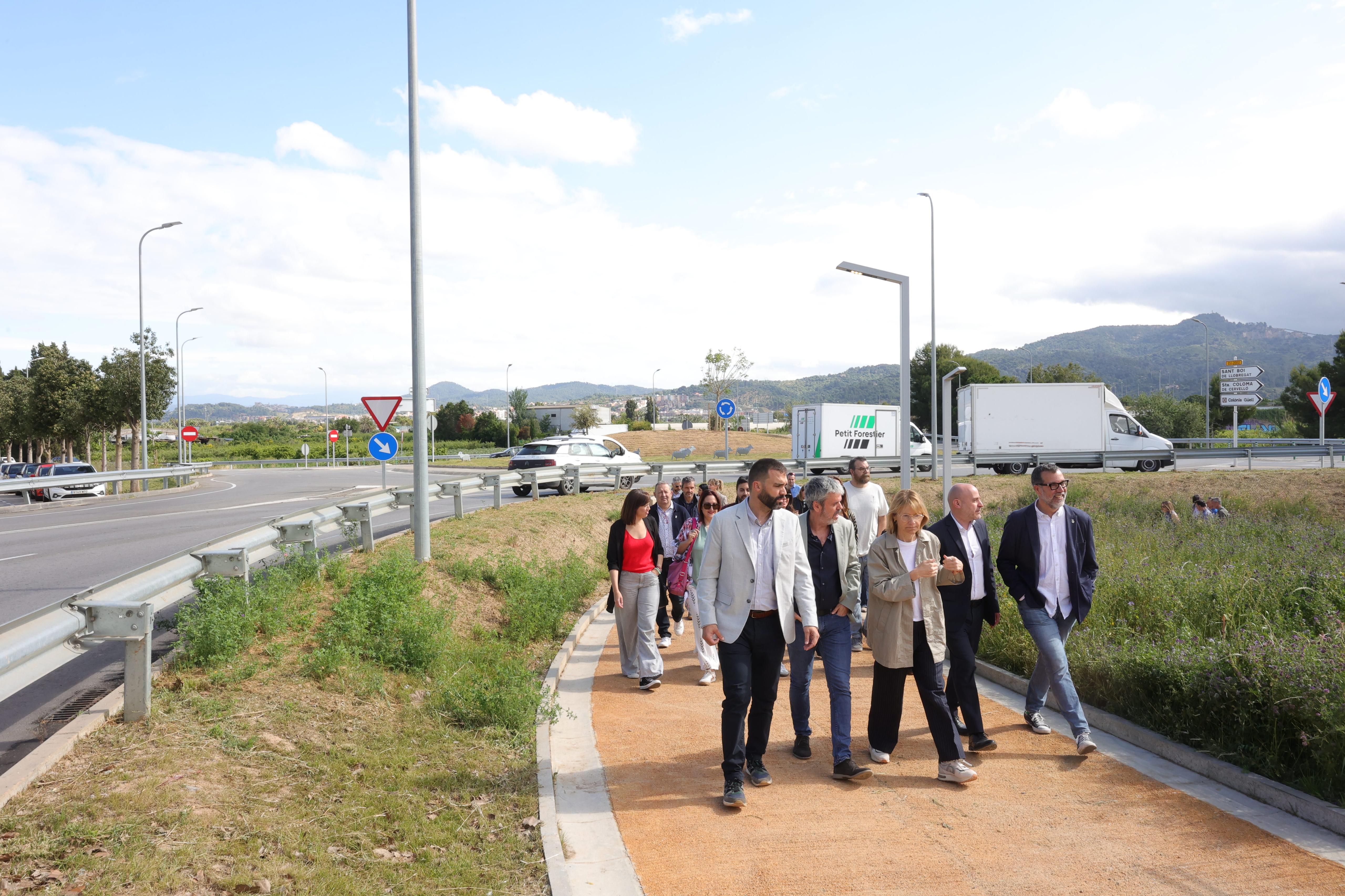 Les autoritats han visitat les millores fetes a l'entorn