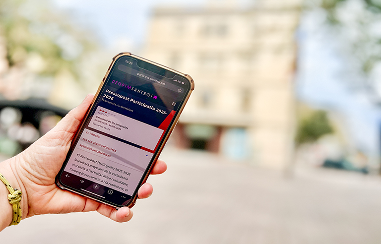 La plataforma digital Decidim Sant Boi conté tota la informació sobre el procés