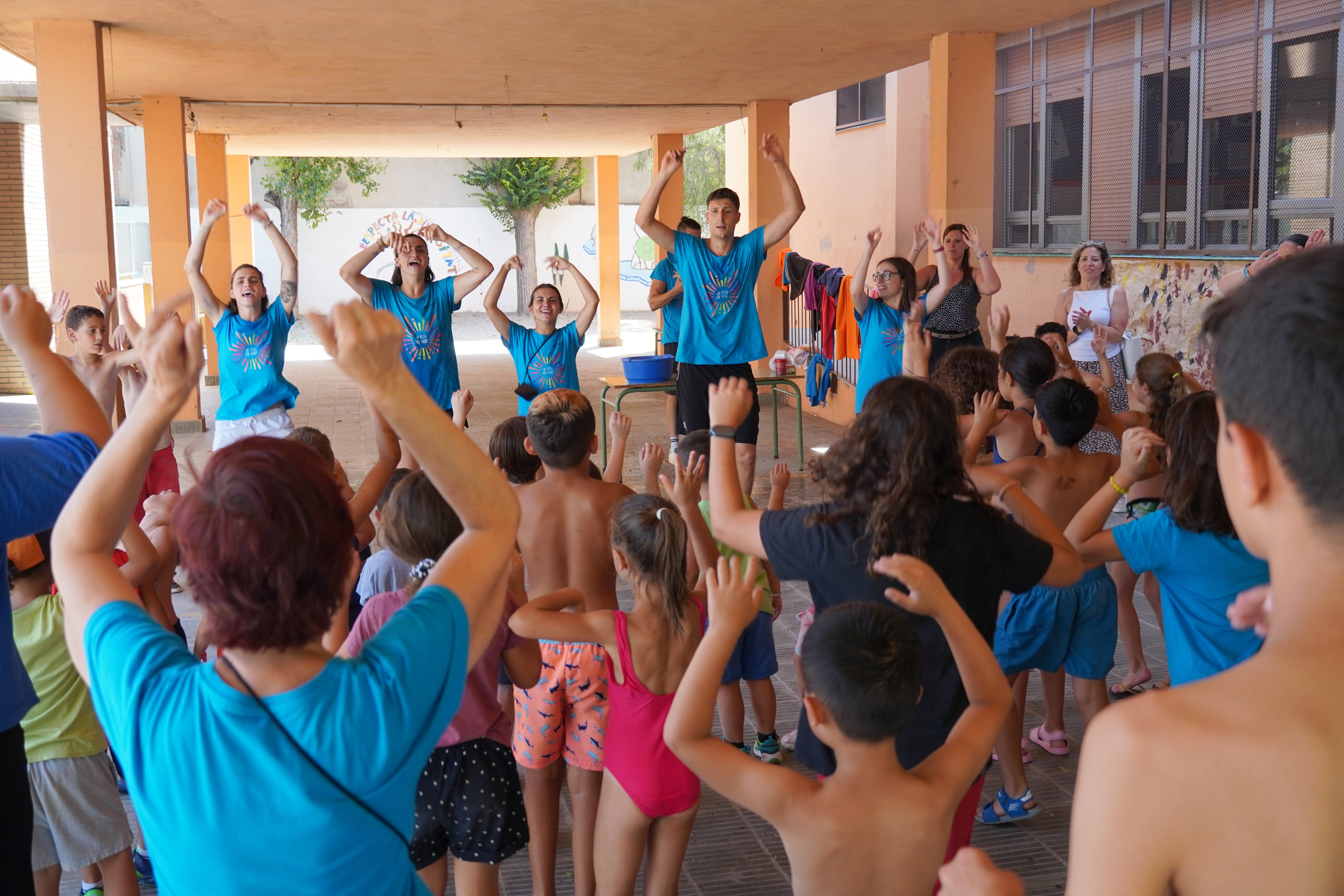 Activitat d'un casal d'estiu 2024