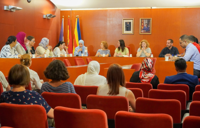 Espai de treball delegació Marroquina