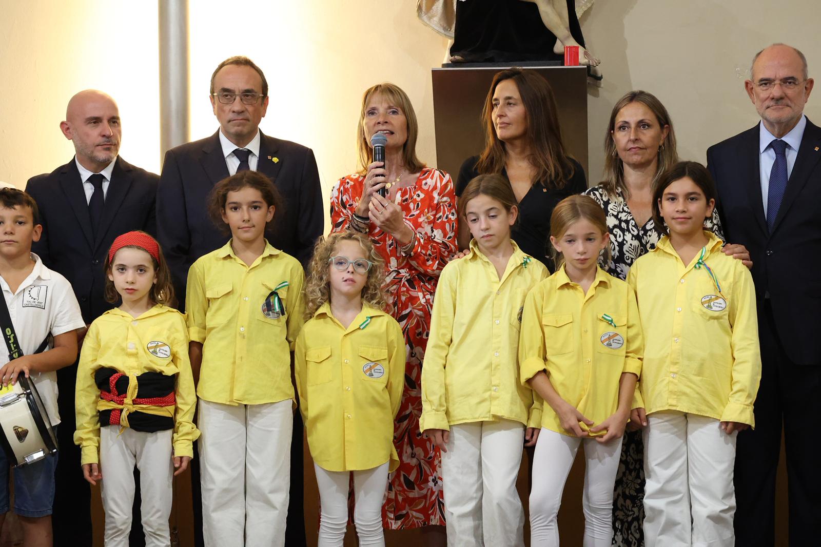 Lluïsa Moret ha fet un parlament durant l'acte