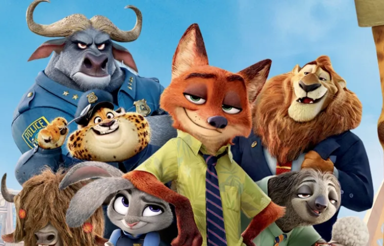 Grup d'animalons que surten a la pel·lícula