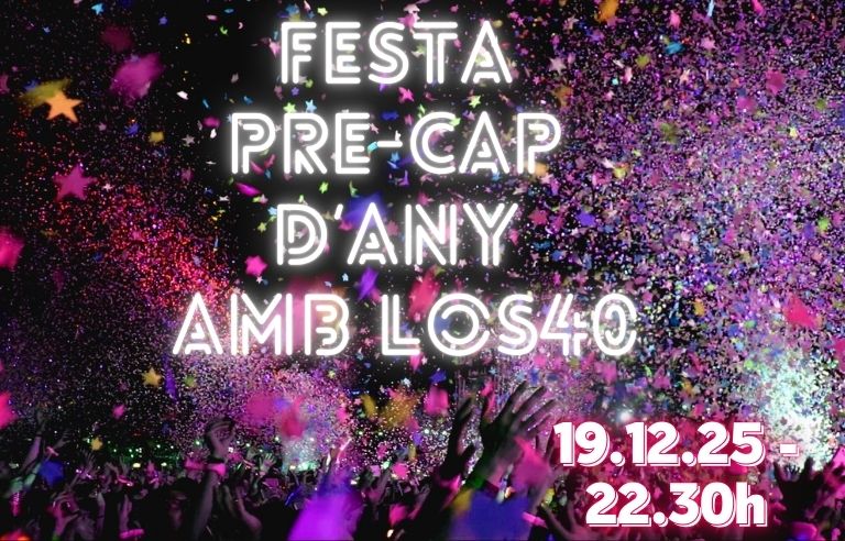 Festa pre cap d'any per a joves amb Los40