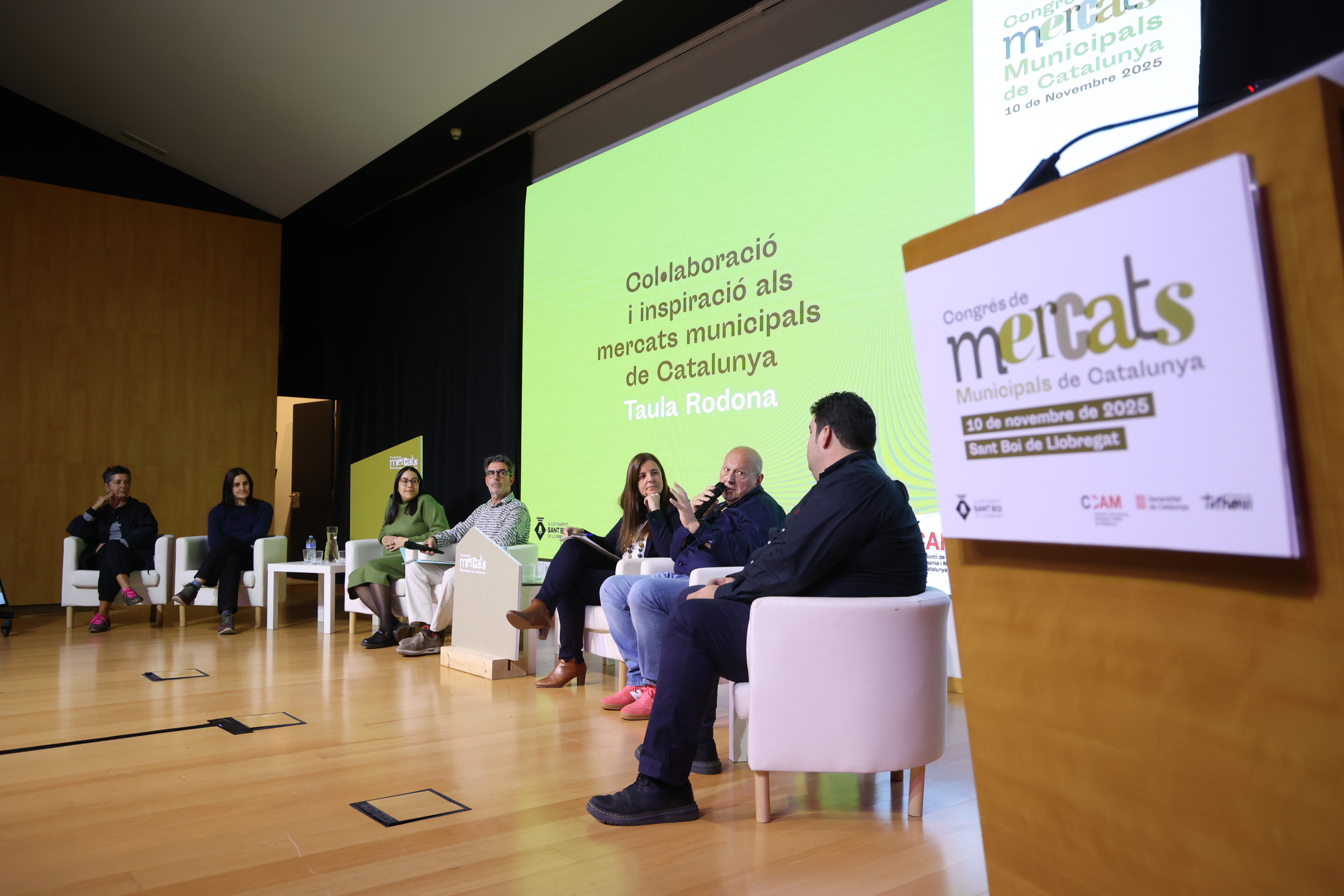 Taula rodona durant el congrés