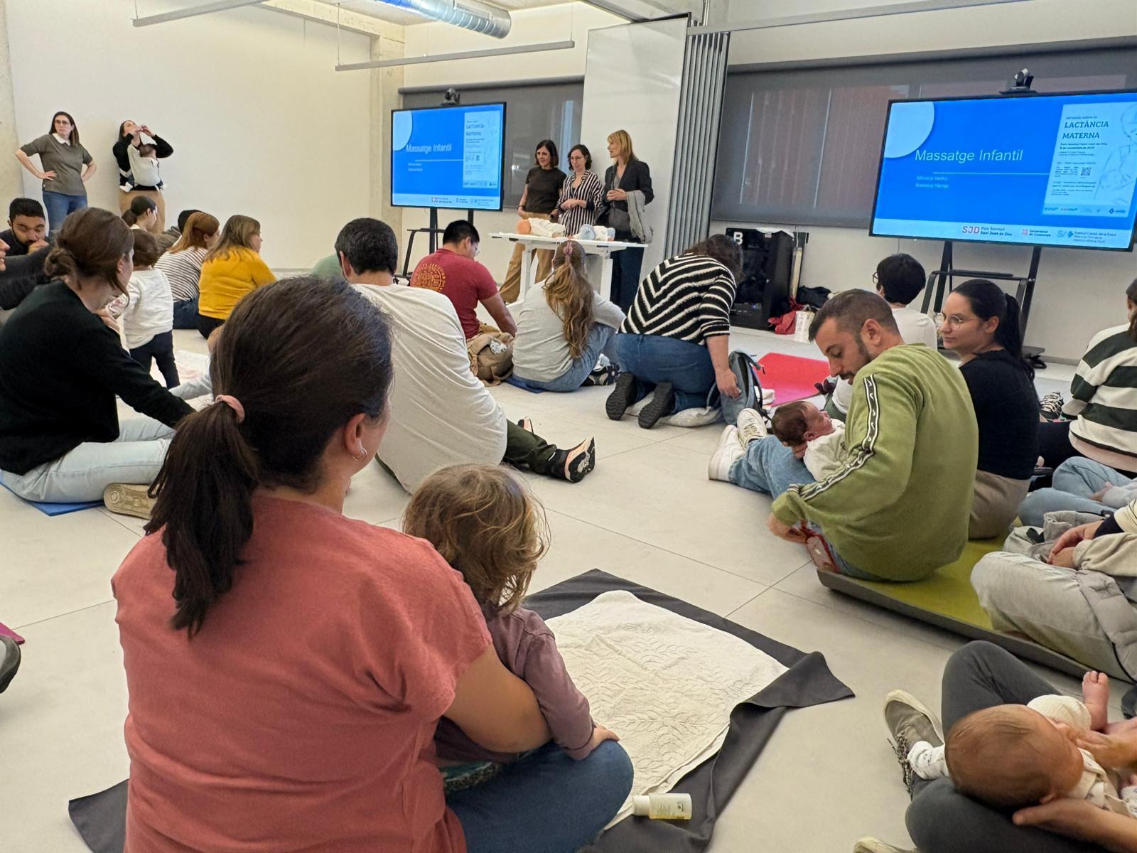 Un moment de la jornada al parc sanitari