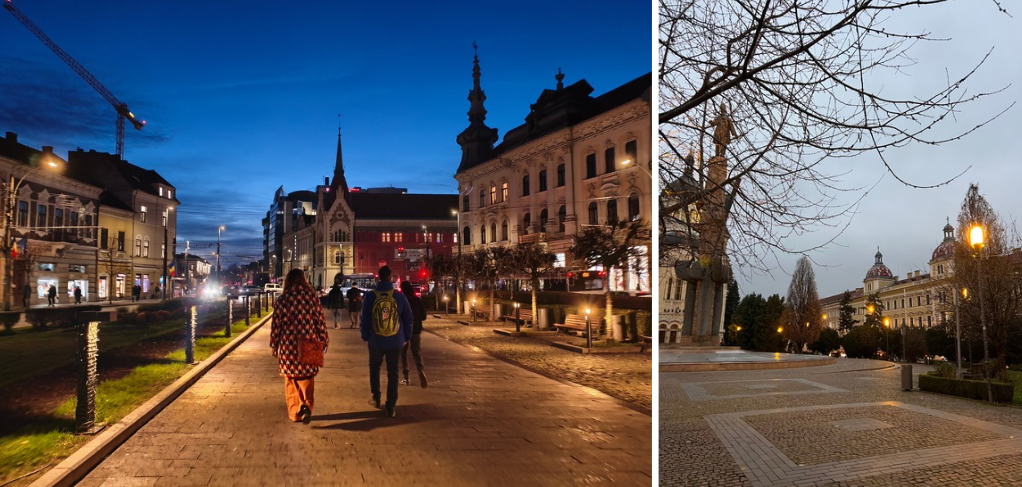 Cluj Napoca a la nit