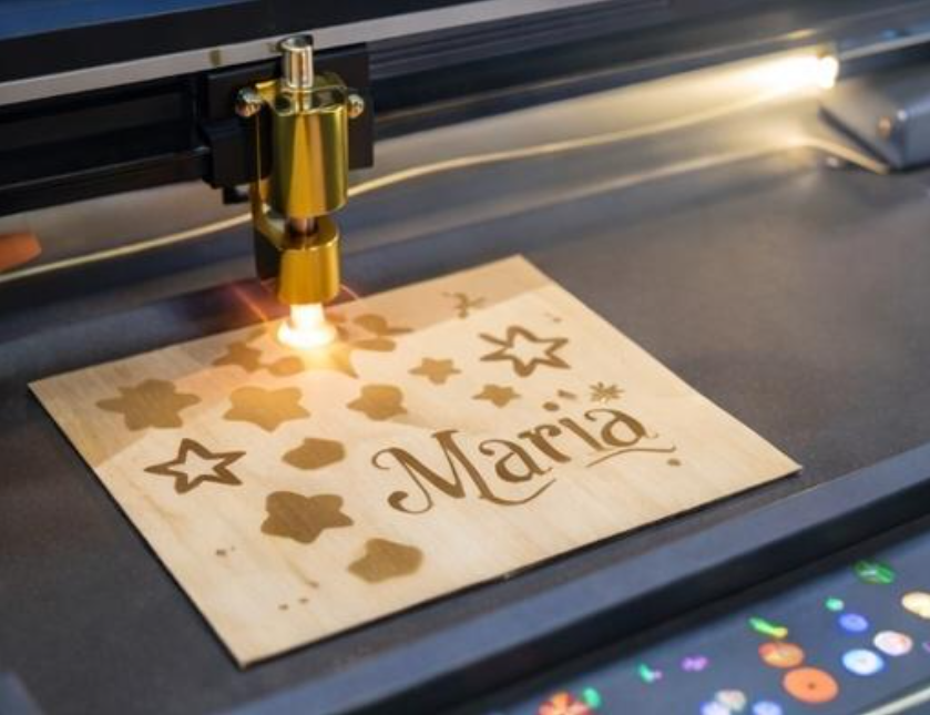 Talladora làser i talladora de vinil