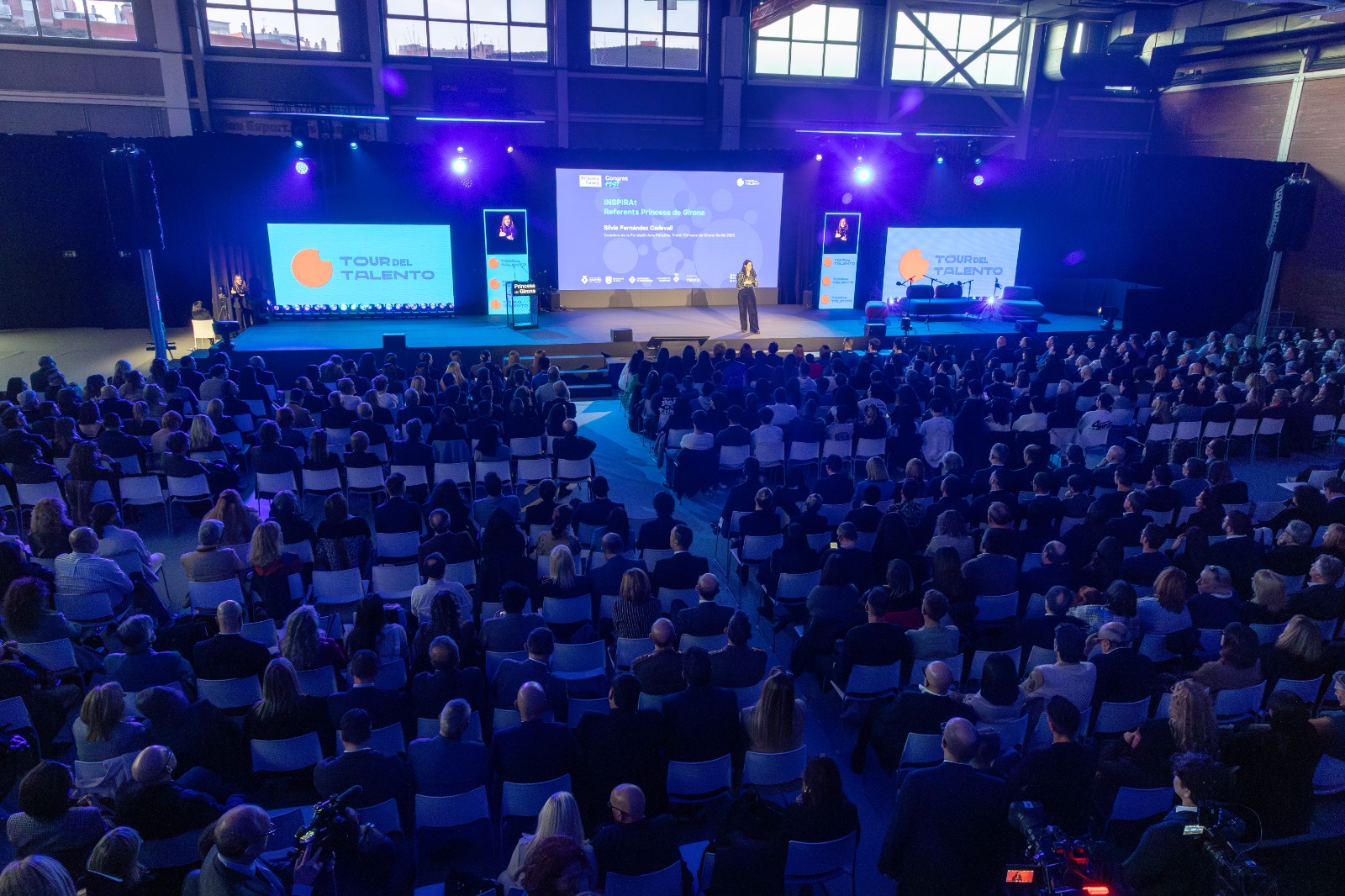 Vista general de l'acte del Tour del Talent