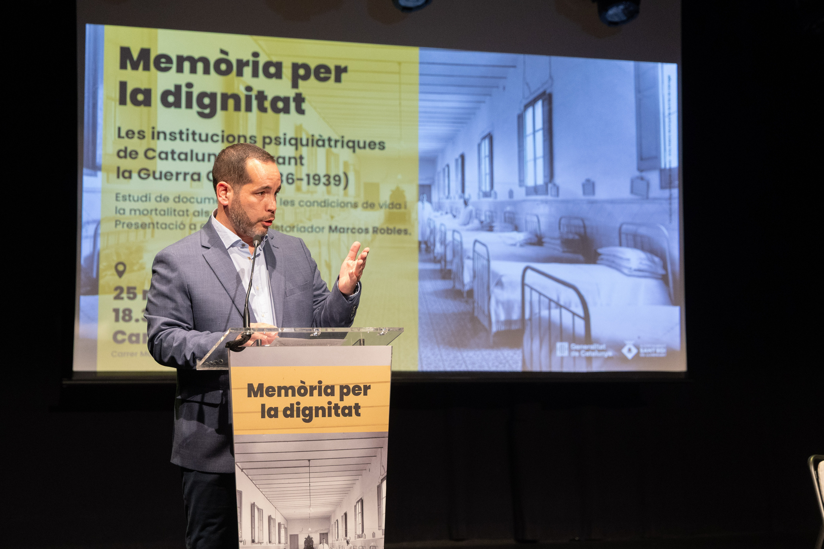 Alejandro Pérez, regidor de Memòria històrica a Sant Boi