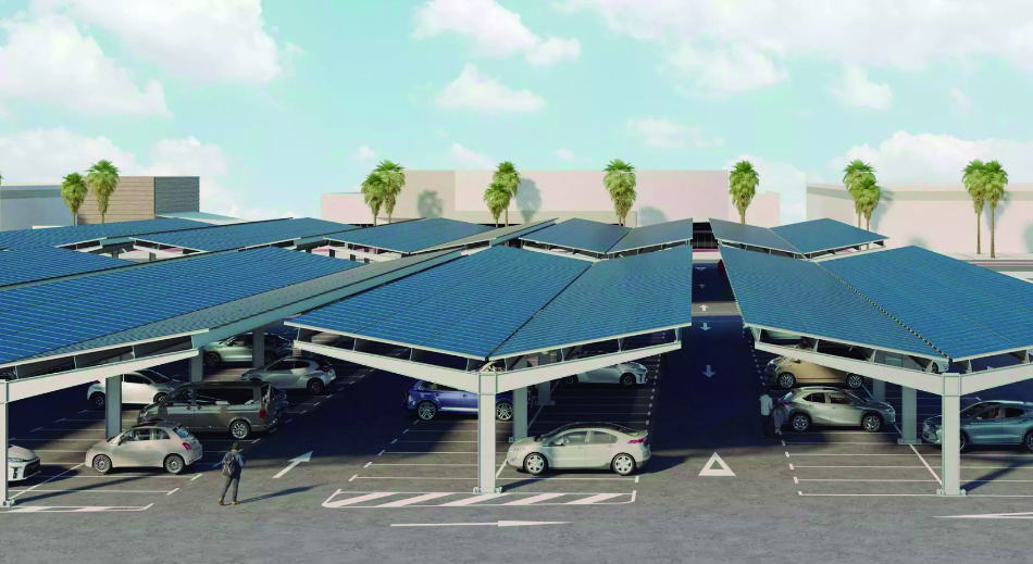 Infografia que mostra l'aspecte futur de la pèrgola