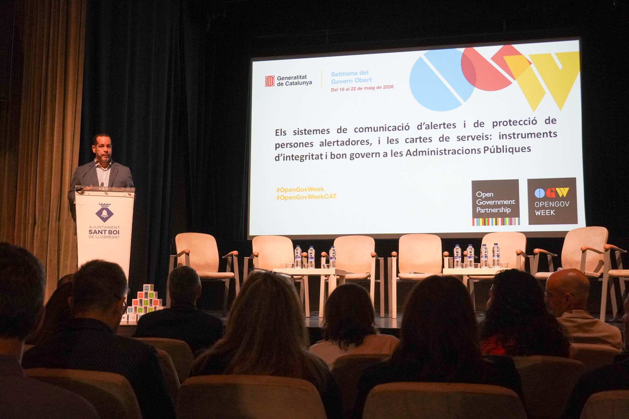 El tinent d'Alcaldia Alejandro Pérez ha obert la jornada
