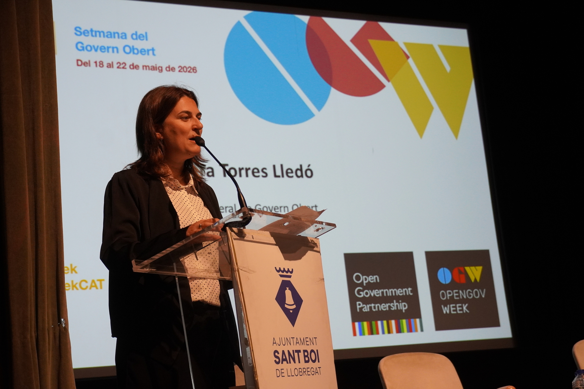 Lara Torres, directora general de Govern Obert de la Generalitat