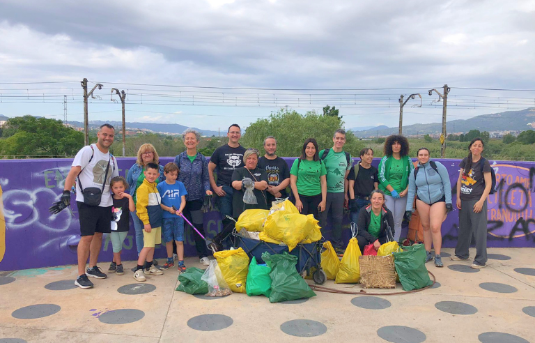 Let's clean Europe Mountain Waste Collection i ADF Sant Boi