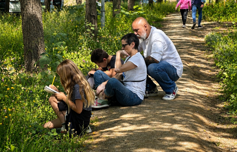 Taller de dibuix a la Setmana de la Natura