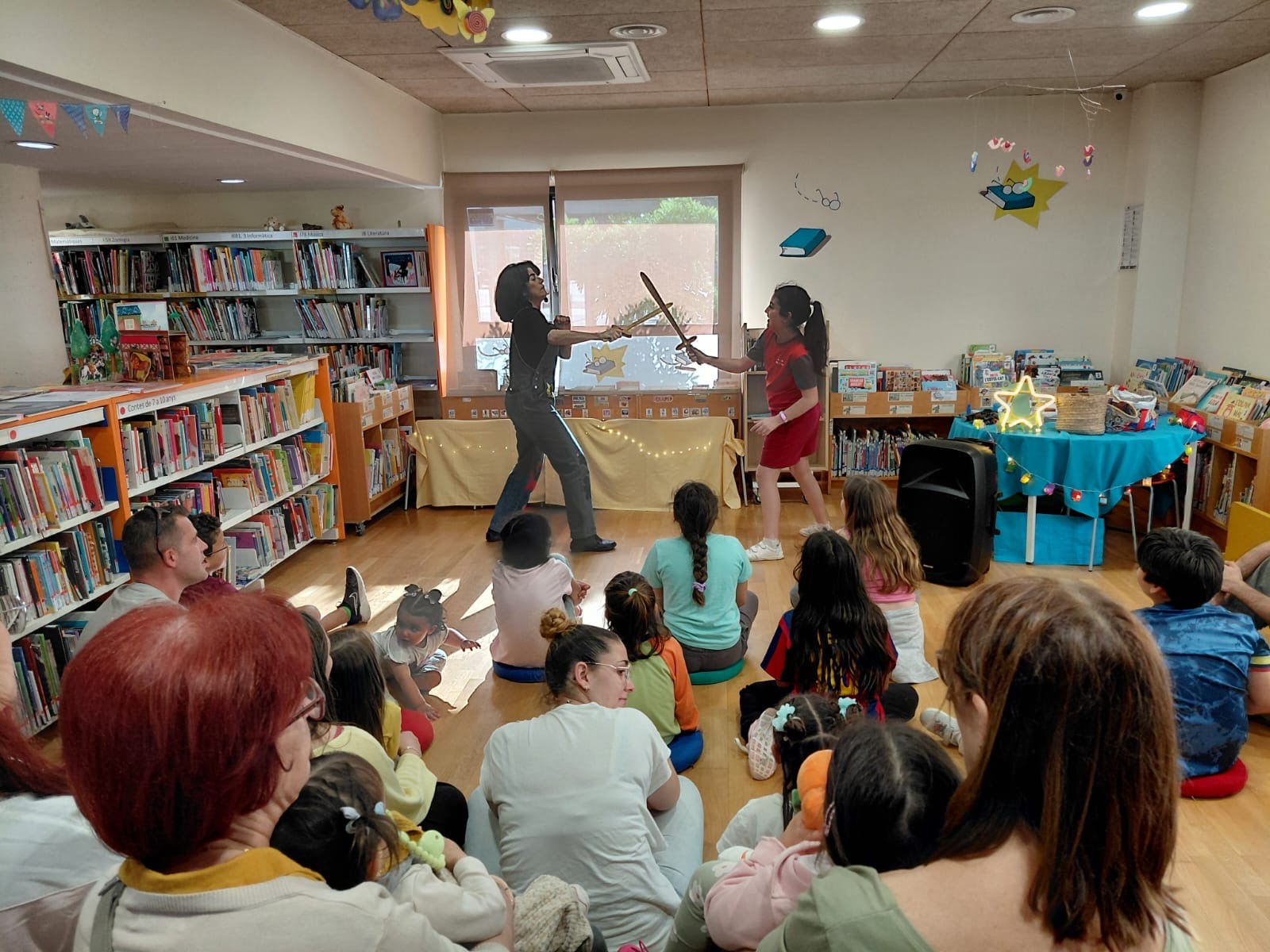 Hora del Conte a la biblioteca. 