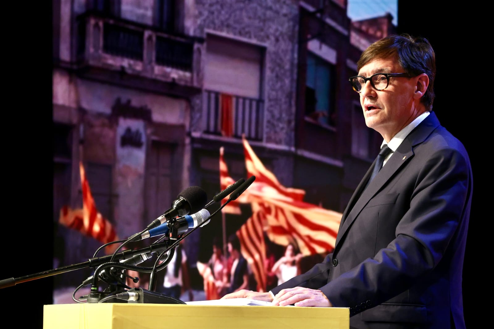 El president Illa ha encapçalat l'acte
