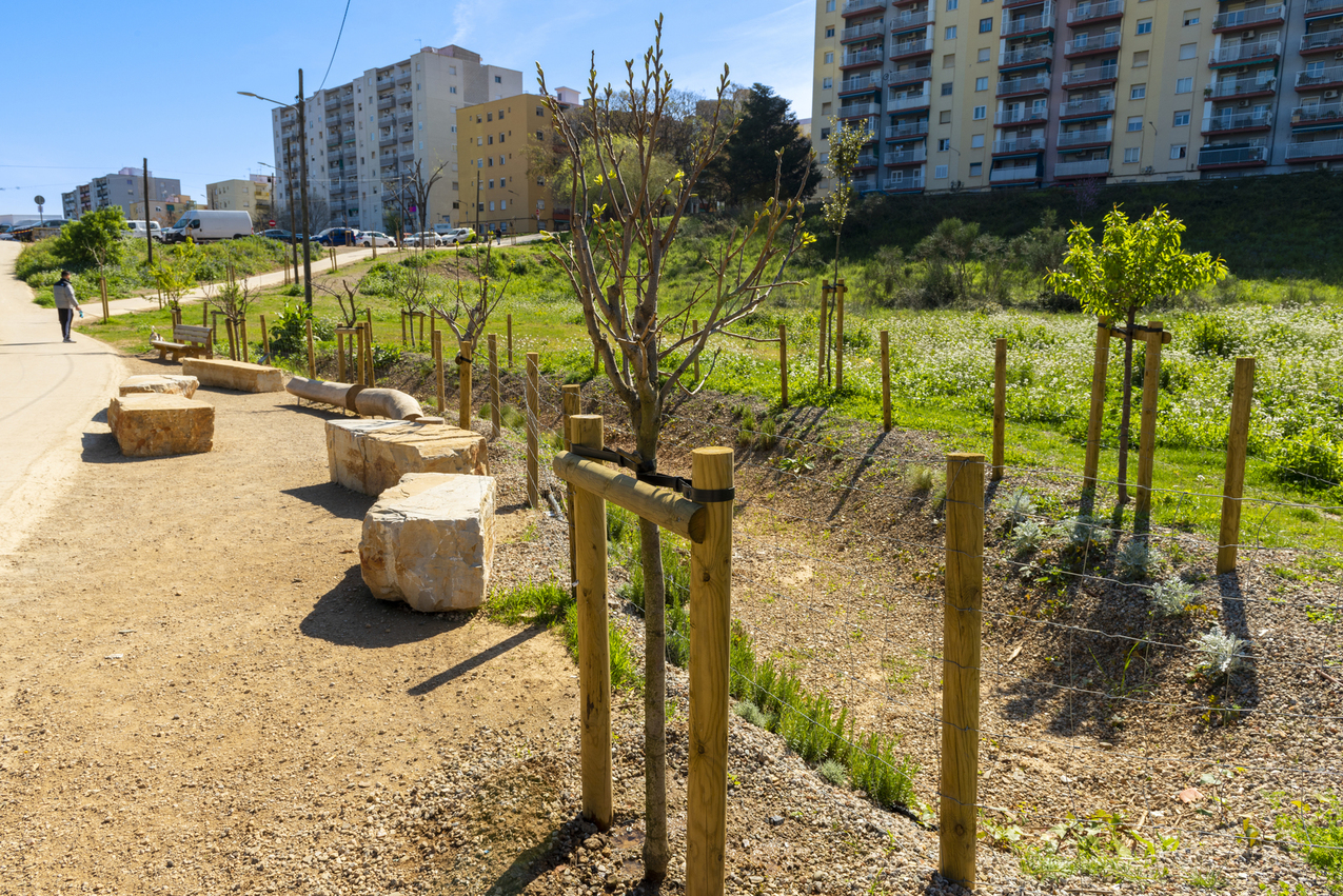 Nou parc urbà a un tram de la Riera de Can Soler