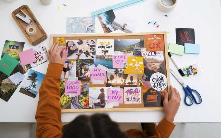 Vision board per a joves