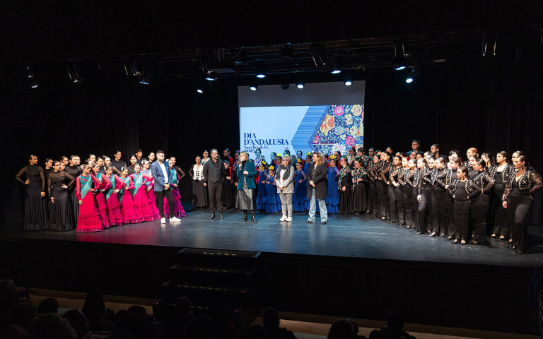 Exhibició de ball del Dia d'Andalusia