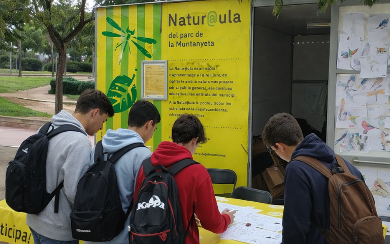 Jugatecambiental: Els joves ens visiten!
