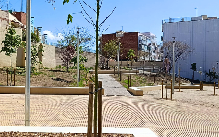 Primavera a l'eix verd ciutat cooperativa