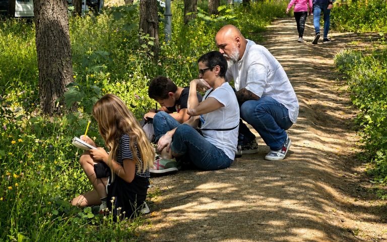Taller de dibuix a la Setmana de la Natura