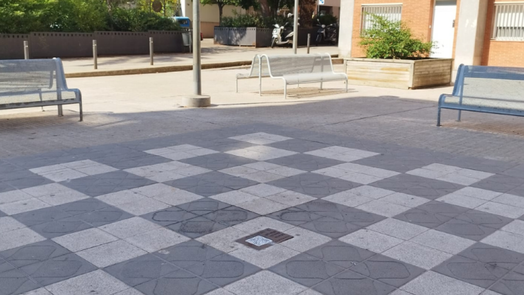 QR de la Ruta de Maria Mercè Marçal als Jardins MMM