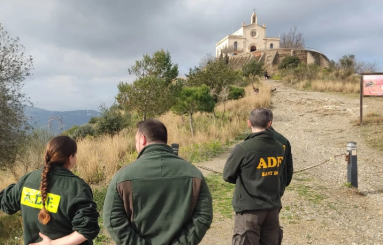 ADF Sant Boi, prohibit fer foc al bosc