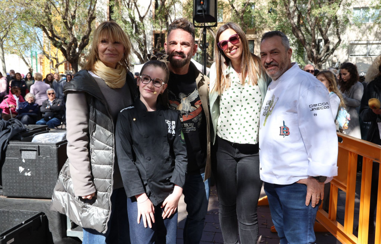 Marc Ribas, després de rebre la Carxofa d'Or