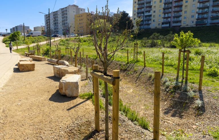 Nou espai verd a la zona de la Riera de Can Soler